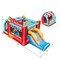 5 in 1 Ice Cream Truck Bounce House with 420D Oxford Fabric and Slide Ball Pit and Basketball Hoop